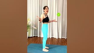 Đứng thế nào để không đau lưng ???| Đinh Hạnh Yoga#yoga #shorts #shortvideo #yogatainha