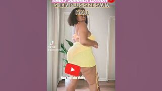 SHEIN CURVY GIRL SWIMSUIT HAUL|SUMMER EDITION| ONE PIECE| BIKINIS| COVERUPS #plusswimwear #swimwear