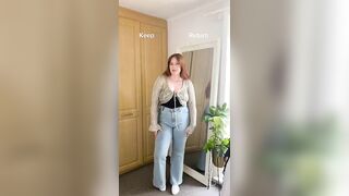 Boohoo fashion try on haul ????️ midsize keep or return