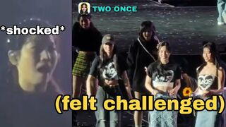 TWICE's twerk dance battle with a ONCE in SoFi Stadium, LA ????