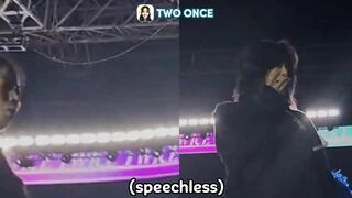 TWICE's twerk dance battle with a ONCE in SoFi Stadium, LA ????