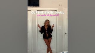 Cupshe bikini haul + discount code ????✨ #bikinihaul #swimwearhaul