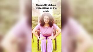 Simple stretching. #yoga #youtube #youtubeshorts #subscribe #fitness #selfcare #stretching#health