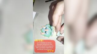 llavero de dinosaurio en porcelana fria o masa flexible tutorial fácil y rápido. tema bebé