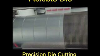 Flexible Die Working At Customer's Factory Fast Printing Label Die Cutting