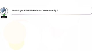 How to get a flexible back fast anna mcnulty?