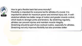 How to get a flexible back fast anna mcnulty?