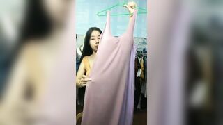 try on haul || live jualan baju halus barang besar