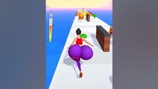 TWERK|twerk game|game shorts #short #shorts #gamingshorts #twerk #burger #jump #viral #banana