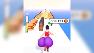 TWERK|twerk game|game shorts #short #shorts #gamingshorts #twerk #burger #jump #viral #banana