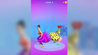 Twerk race 3d gameplay #shorts #twerkracegame #mobilegame