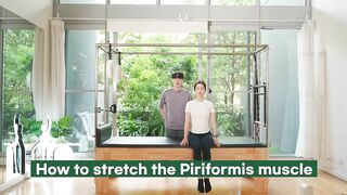 "Stretching #2 - Piriformis Muscle" by Jisoo & Danah | PilatesBarre Sydney