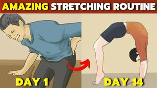 DO THESE STRETCHING EXERCISES EVERY MORNING! AMAZING 4 MINUTES STREATCHING ROUTINE