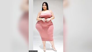 Lingerie Fashion Model Plus Size Temu Clothing Haul 2023 #lingerie #temuhaul #plussize