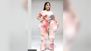 Lingerie Fashion Model Plus Size Temu Clothing Haul 2023 #lingerie #temuhaul #plussize