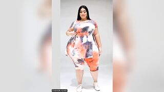 Lingerie Fashion Model Plus Size Temu Clothing Haul 2023 #lingerie #temuhaul #plussize