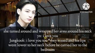 Jungkook ff *oneshot, she wore a lingerie for him on the wedding night but he..... #btsff