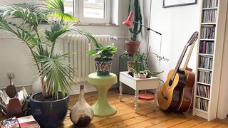 AT HOME With Diane-Sophie Durigon - Interview | Germany | Apartment | French | Lingerie | Feminist