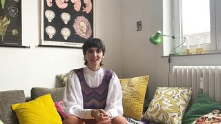 AT HOME With Diane-Sophie Durigon - Interview | Germany | Apartment | French | Lingerie | Feminist