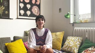 AT HOME With Diane-Sophie Durigon - Interview | Germany | Apartment | French | Lingerie | Feminist