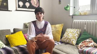 AT HOME With Diane-Sophie Durigon - Interview | Germany | Apartment | French | Lingerie | Feminist