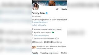 Cristy Ren Adolecente Voluptuosa ❌ Tetona ❌ curvy teen ❌ yessmodel // wiki // lingerie