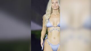 Sensational Bikini Runway Highlights #fashion #swimwear #bikini #shorts