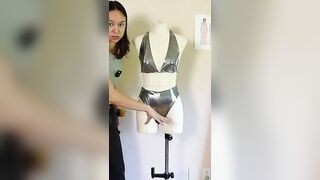 Making a Bikini! The start of summer sewing :) // Part 3