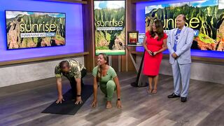 Celebrating International Yoga Day on HNN's Sunrise Weekends