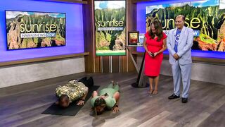 Celebrating International Yoga Day on HNN's Sunrise Weekends