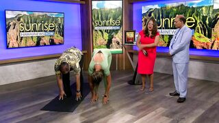 Celebrating International Yoga Day on HNN's Sunrise Weekends