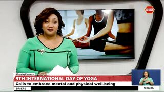 The 9th International Yoga Day Celebrations held