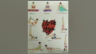 #art yoga ????‍♀️ #bts fan arts #drawing #blackpink #bts #painting # i love❤ yoga