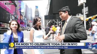 PM Modi's US Visit: Times Square in NYC to witness yoga celebrations | Latest World News | WION