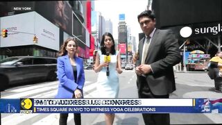 PM Modi's US Visit: Times Square in NYC to witness yoga celebrations | Latest World News | WION