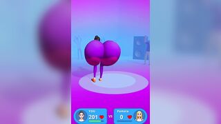 TWERK RACE 3D....I DONT KNOW WHY THIS GAMES GET VIRAL ONN YOUTUBE SHORTS....????‍♂️ #youtube #shorts