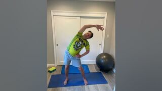 71 yr old runner does yoga for lower back