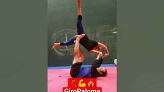 ????????????????Giro Paloma #circus #showtime #artist #acroyoga #yoga #duo#acrobat #freedom #youtubeshorts