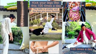 The Belly is smaller and the legs are more flexible | Wudang Taichi