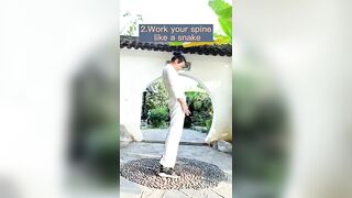 The Belly is smaller and the legs are more flexible | Wudang Taichi