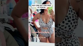 Summer SWIMSUIT TRY-ON haul!! #popvil #summer #swimsuit #tryon #curvy