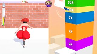 Satisfying Mobile Games: Twerk Race 3D, Slice it All, ASMR Gameplay - New Update