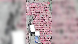 Shorts | Yoga Enthusiasts Celebrate Solstice In Times Square | International Yoga Day 2023 | News18