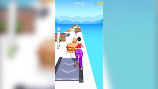 Playing Twerk Run Funny Game #youtubeshorts#shorts