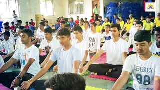 International Yoga Day Celebrations At MIT VGS Loni