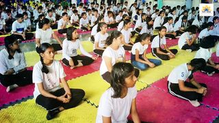 International Yoga Day Celebrations At MIT VGS Loni