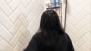 Dry Vs Wet Try On haul See through Try On Haul Shower with me720P HD 1