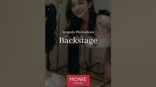 Backstage of Lingerie Photoshoot | Monie Lingerie