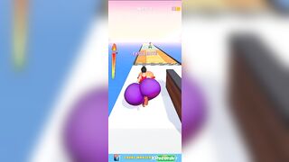 Twerk Race 3D - Jogo de Corrida de Crescer o Bumbum - Level 1 - 2 - 3