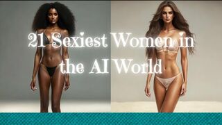 Top 20 Sexiest Women in Bikinis in AI World | Realistic Photos of Female Models